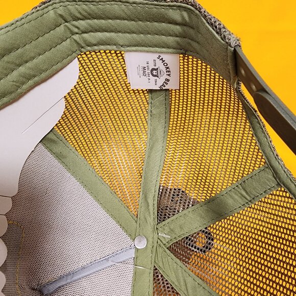 Smokey Bear Trucker Hat Snap Back Patch Only You Can Prevent Wildfires Hat NEW - Picture 10 of 12